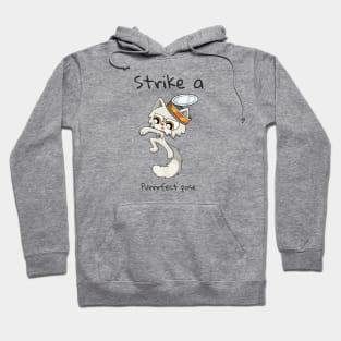 kittyswat Andy Strike a Purrrfect Pose Hoodie